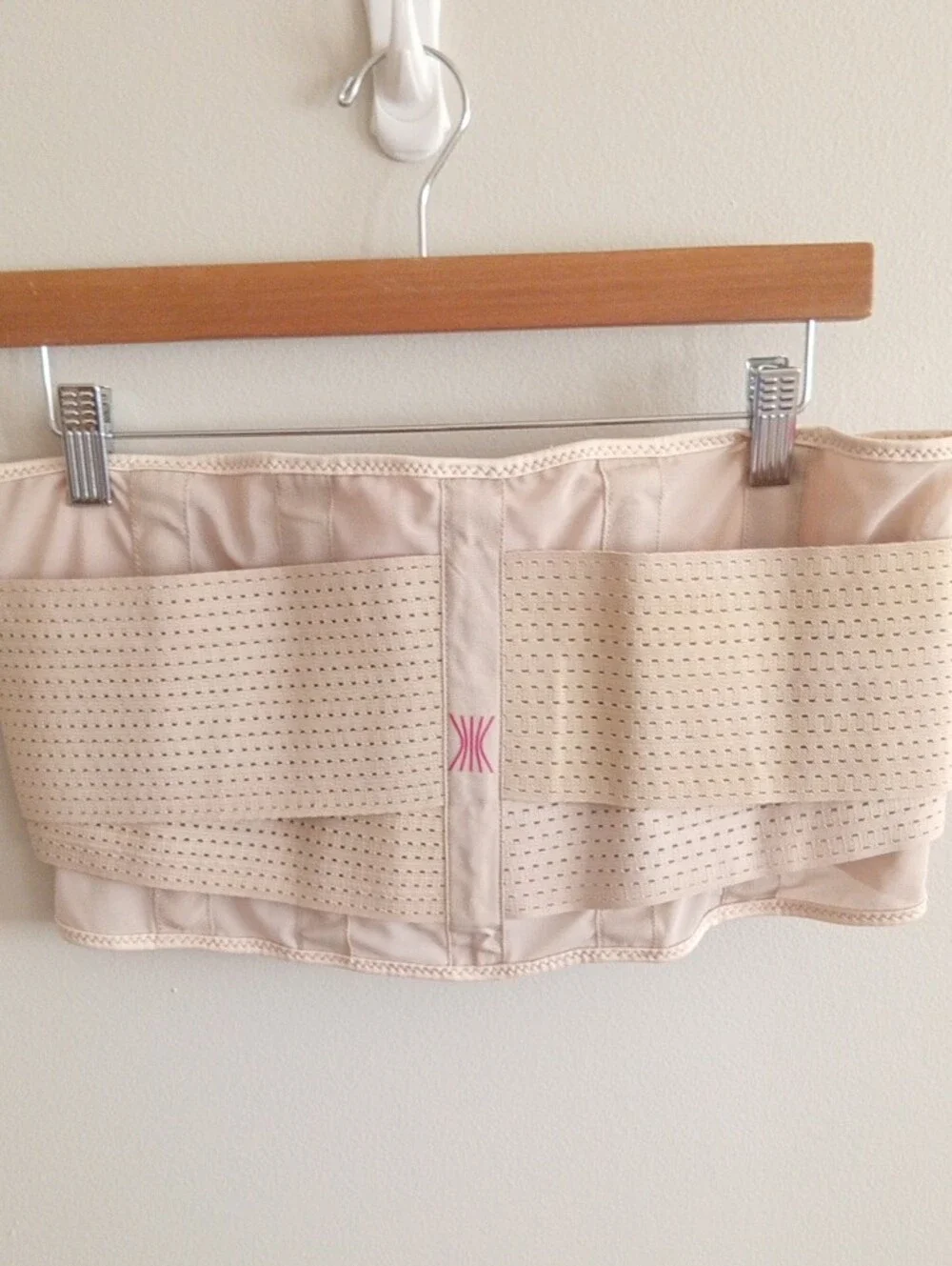 Miss Belt Beige Waist Trainer Support Belt Size L/XL Compression